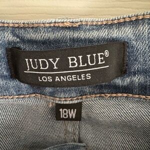 Judy Blue Women's Medium Blue Denim Jeans - Los Angeles Label